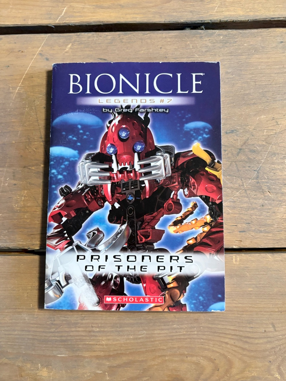 BIONICLE Legends #7 Prisoners of the Pit Book